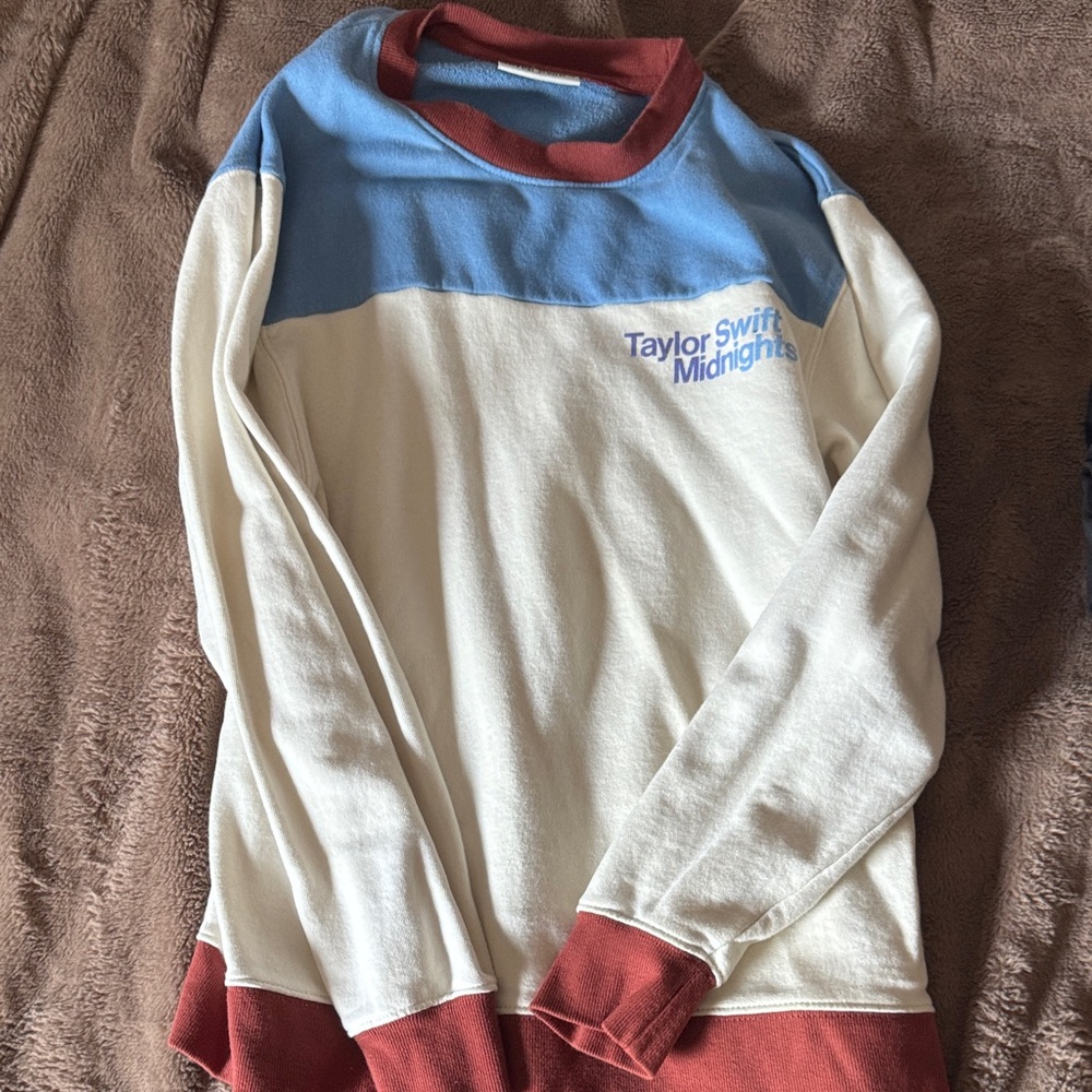 Taylor Swift Red and Blue Sweatshirt